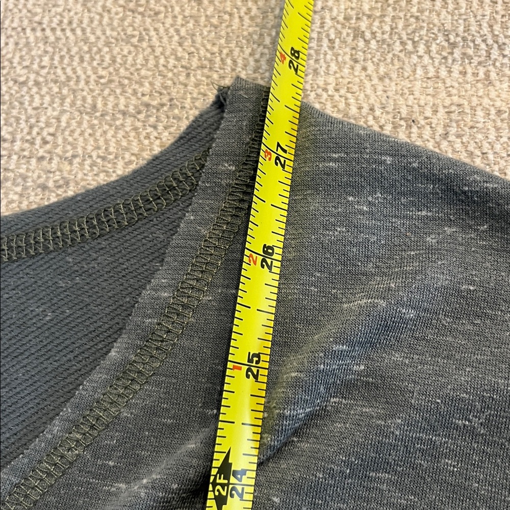 First Love Olive Green Ribbed Top - Picture 4 of 6